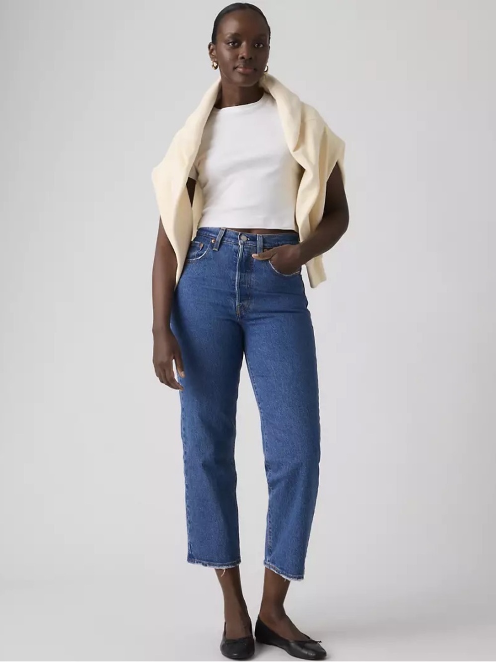 Levi's Ribcage Straight Ankle Jeans